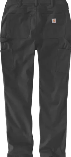 Carhartt W's Relaxed Fit Canvas Work Pant Black