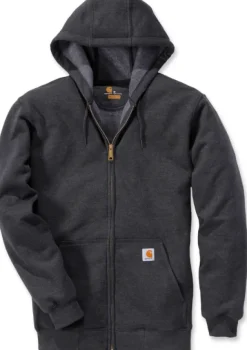 Carhartt Zip Hooded Sweatshirt Carbon Heather