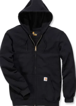Carhartt Zip Hooded Sweatshirt huppari, musta