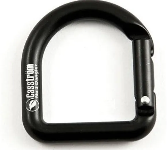 Casström No.3 Dangler karbiinihaka, musta