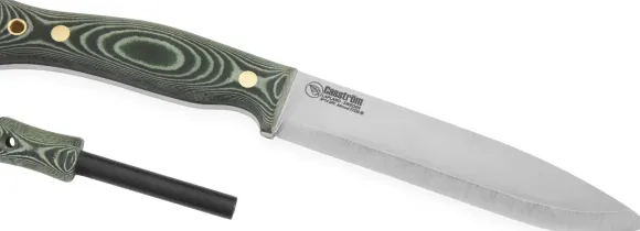 Casström No.14 Swedish Forest Knife puukko tulusraudalla, vihreä