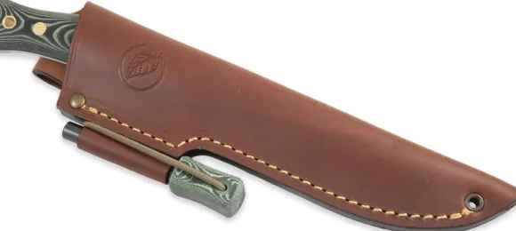 Casström No.14 Swedish Forest Knife puukko tulusraudalla, vihreä