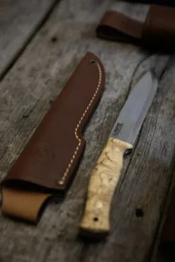 Casström No.14 Swedish Forest Knife Masurbjörk med Eldstål