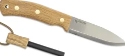 Casström No.10 Swedish Forest Knife Sleipner puukko kipinäraudalla, Oak/Scandi