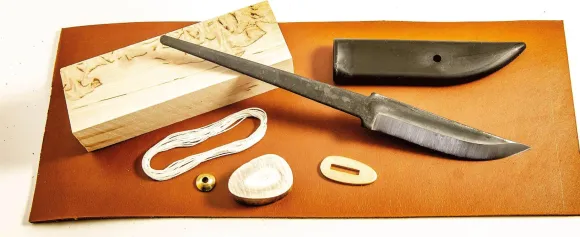 Casström Scandinavian Knife Making Kit - tee itse puukko ja tuppi!