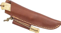 Casström Woodsman Sleipner puukko kipinäraudalla, Masur/Scandi