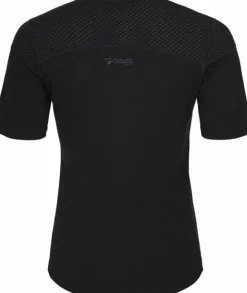 Catago May Short Sleeve O-Neck naisten aluspaita, musta