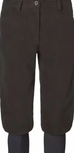 Chevalier Elemore Breeks -naisten polvihousut, tummanruskea