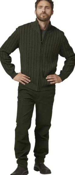 Chevalier Fjord -villaneuletakki, vihreä