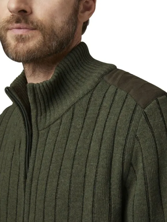 Chevalier Fjord -villaneuletakki, vihreä