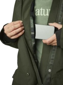 Chevalier Fractus Chevalite Rain Coat naisten sadeviitta, Tobacco Green