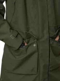 Chevalier Fractus Chevalite Rain Coat naisten sadeviitta, Tobacco Green