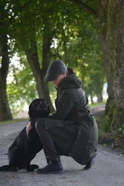 Chevalier Fractus Chevalite Rain Coat naisten sadeviitta, Tobacco Green