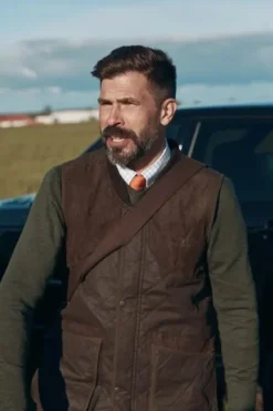 Chevalier Hunton Shooting Fit Shirt kauluspaita, Amber