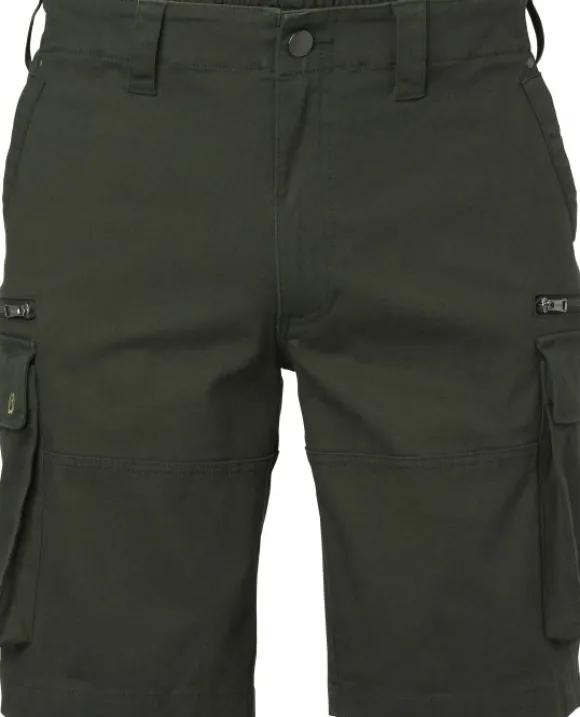 Chevalier Jay Shorts puuvillashortsit, tummanvihreä