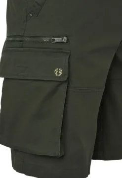 Chevalier Jay Shorts puuvillashortsit, tummanvihreä