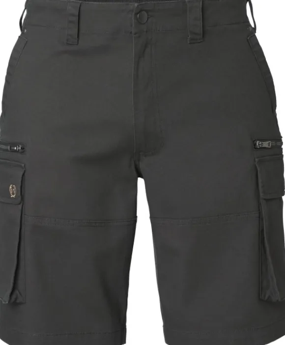 Chevalier Jay Shorts puuvillaiset shortsit, tummanharmaa