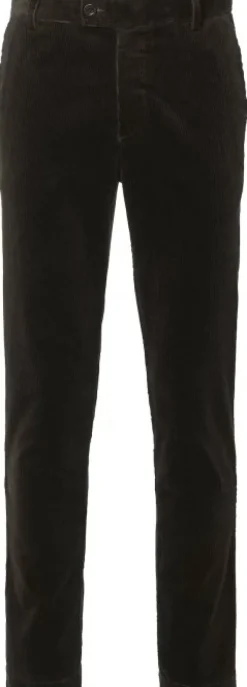 Chevalier Lawrence miesten manchesterhousut, tummanruskea