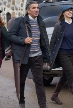 Chevalier Lawrence miesten manchesterhousut, tummanruskea