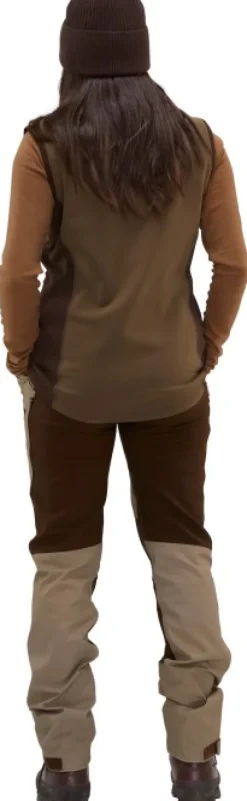 Chevalier Lenzie Fleece Vest Naisten Tobacco/Brown