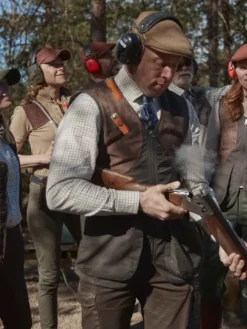 Chevalier Luton Shooting Fit Shirt paita, Hunter Green Tattersall