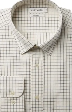 Chevalier Luton Shooting Fit Shirt paita, Stormy Blue Tattersall