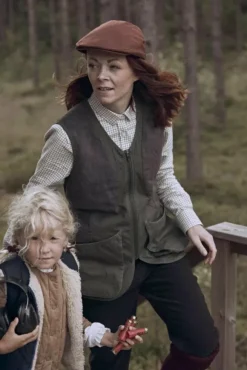 Chevalier Meadow Shooting Vest -naisten liivi, vihreä