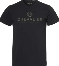 Chevalier M's Chevalier Logo T-shirt Black Night