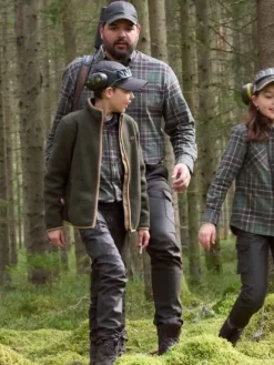 Chevalier M's Teal Light Flannel Shirt Hemlock Green Checked