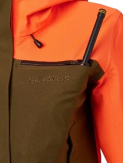 Chevalier Noux naisten metsästyspuku, vihreä-oranssi