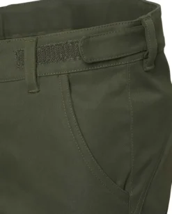 Chevalier Piglet Stretch Pants Junior lasten / nuorten ulkoiluhousut, tummanvihreä