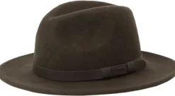 Chevalier Skye Wool Hat Unisex metsästyshattu, Leather Brown