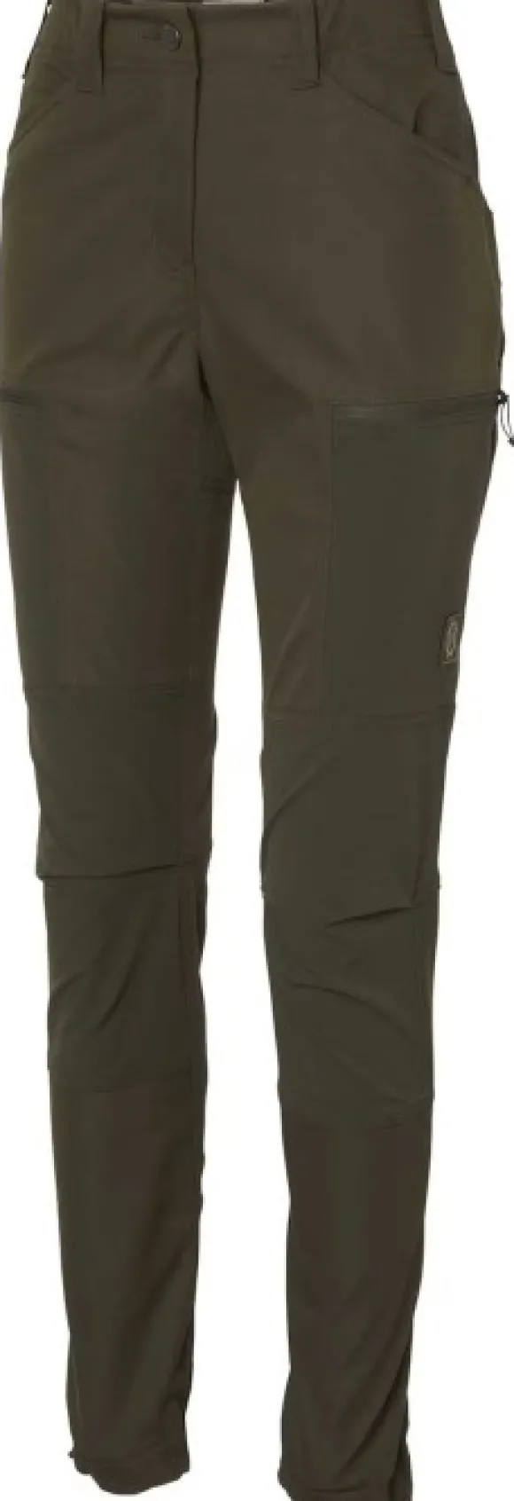 Chevalier Spey Stretch Pants naisten metsästyshousut, Tobacco Green