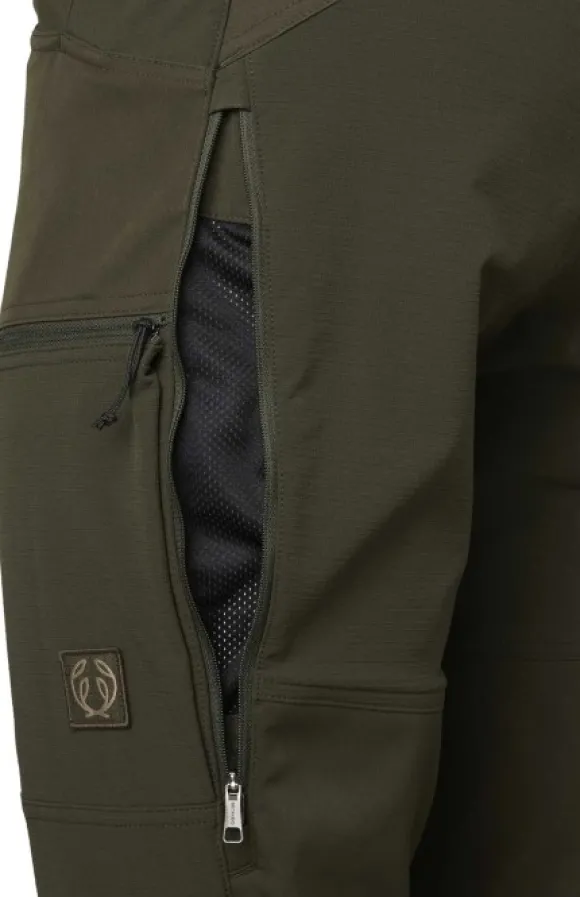 Chevalier Spey Stretch Pants naisten metsästyshousut, Tobacco Green
