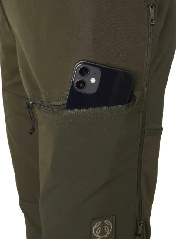 Chevalier Spey Stretch Pants naisten metsästyshousut, Tobacco Green