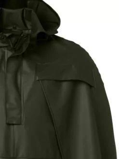 Chevalier Stratus Rain Poncho -sadetakki, unisex, tummanvihreä