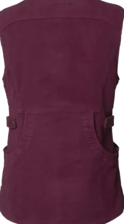 Chevalier Target Shooting Vest naisten ammuntaliivi, Wine Red