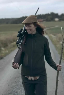 Chevalier Tay Fleece -paita naisille, tummanvihreä