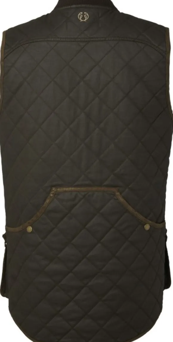 Chevalier Vintage Shooting Vest ammuntaliivi, Leather Brown