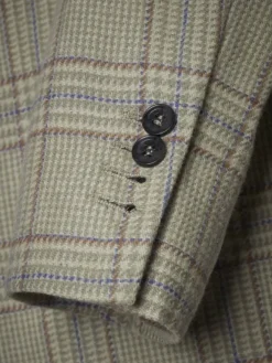 Chevalier Wiston Tweed Blazer, Willow Green Checked