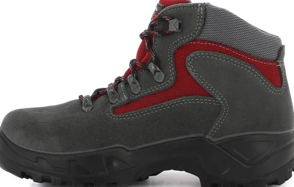 Chiruca Massana GTX naisten vaelluskengät, harmaa/punainen