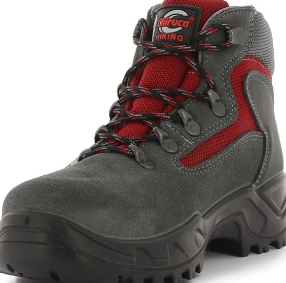 Chiruca Massana GTX naisten vaelluskengät, harmaa/punainen