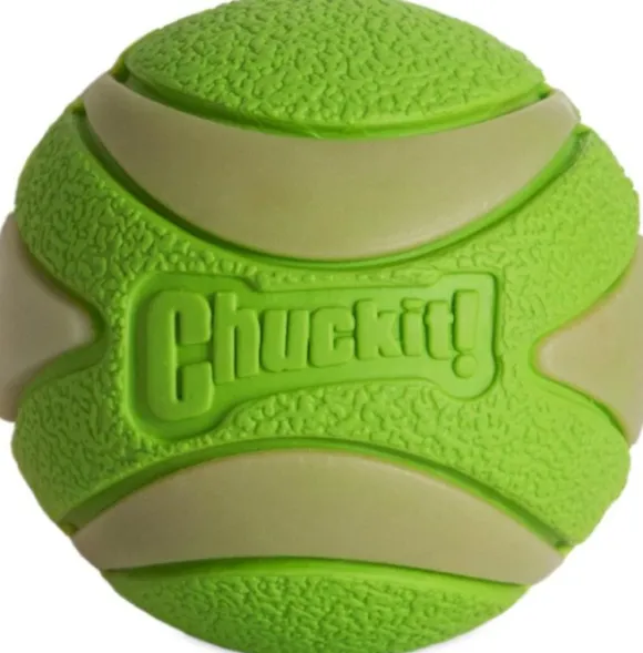 Chuckit! Max Glow Ultra Squeaker Ball M