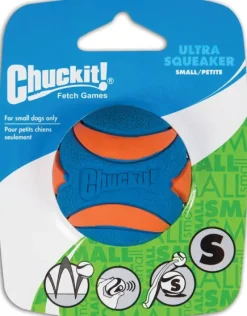 Chuckit! Ultra vinkuva pallo, S