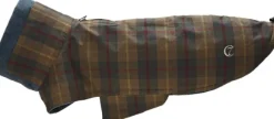 Cloud7 Brooklyn Dog Coat Waxed Tartan koiran takki, koot 6-10, Tartan