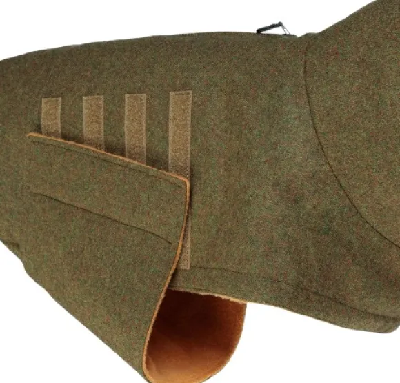 Cloud7 Dog Coat Brooklyn Flanell koirantakki, 6-9, Autumn Green