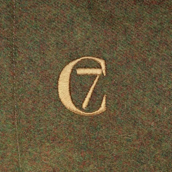 Cloud7 Dog Coat Brooklyn Flanell koirantakki, 6-9, Autumn Green