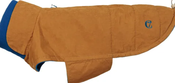 Cloud7 Dog Coat Brooklyn Waxed Cotton koiran talvitakki, koot 6-9, Curry