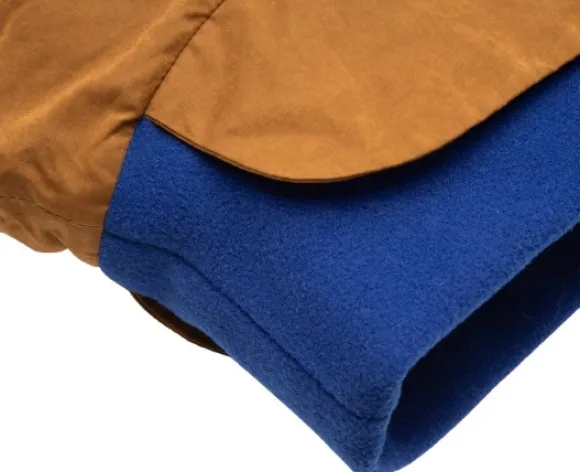 Cloud7 Dog Coat Brooklyn Waxed Cotton koiran talvitakki, koot 6-9, Curry