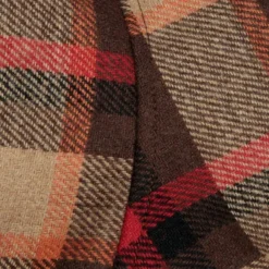 Cloud7 Dog Rain Coat Glasgow Plaid koiran takki, koot 3-5, Orange